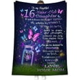 thumbnail image 1 of LHSHID 18th Birthday Gifts for Girls Gifts for 18 Year Old Girl 18 Year Old Girl Birthday Gifts Blanket 18 Birthday Gifts for Girls 18th Birthday Gifts Daughter Birthday Gift 50x60in, 1 of 6