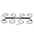 thumbnail image 4 of Household Wine Glass Rack Hanger Stemware Hanging Organizer Holder Kitchen Storage SuppliesStore 8 Cups Black, 4 of 8