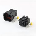 thumbnail image 1 of Dj7012y-2-11/21 Car Waterproof Connector Wire Harness Plug 1 Hole 2p3 Core 4p6p8 Hole 14p Xenon Lamp Male Female Connector, 1 of 1