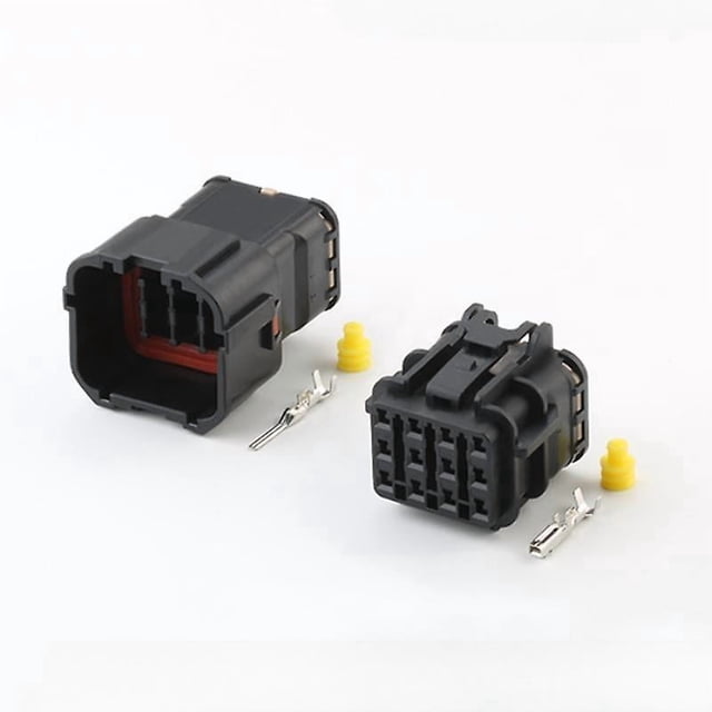 Dj7012y-2-11/21 Car Waterproof Connector Wire Harness Plug 1 Hole 2p3 Core 4p6p8 Hole 14p Xenon Lamp Male Female Connector