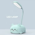 thumbnail image 2 of PENGXIANG Lampe de Bureau Rechargeable en Forme de Chat Mignon Cochon Ours, Veilleuse de Lecture, 2 of 10