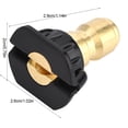 thumbnail image 2 of 5pcs High-Pressure Washer Spray Nozzles Set - Various Degrees - Quick Connect - Hot Water Compatible, 2 of 5