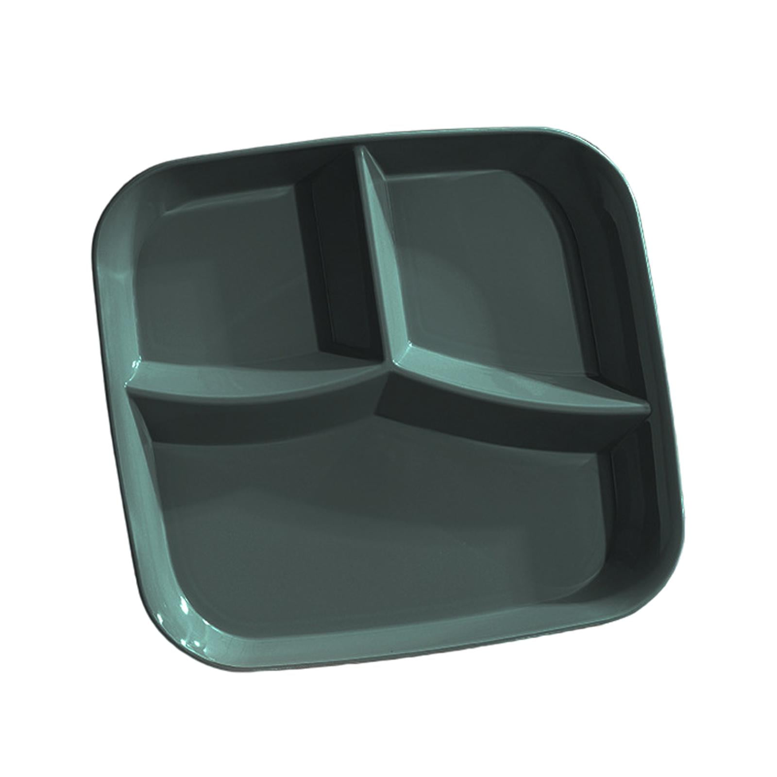 Plate Sections Dinner Food Serving Dish Divided Plate