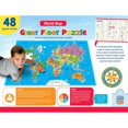 thumbnail image 2 of 48 Pc World Map Floor Puzzle, 2 of 4