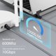 thumbnail image 3 of Cable Ethernet Cat 7 De 25 Pies Morelecs Cable De Internet Cat 7 Trenzado De Nailon Cable Ethernet Cable De Red Rj45 Cable Lan Cat7 Para Pc Portátil Módem Router Cable Ethernet, 3 of 5