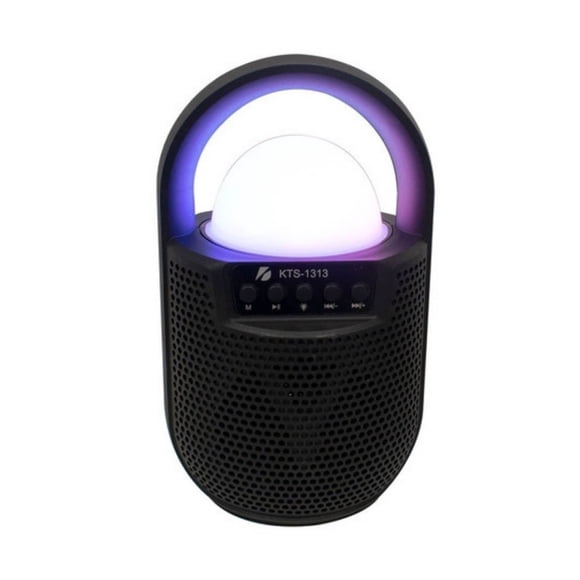 Bocina Bluetooth Big Sound Con Foco Luz Led