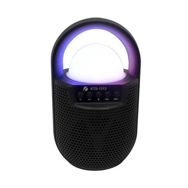 Bocina Bluetooth Big Sound Con Foco Luz Led