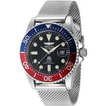 Invicta 48215 Men's Pro Diver Quartz Silver Steel Bracelet Watch