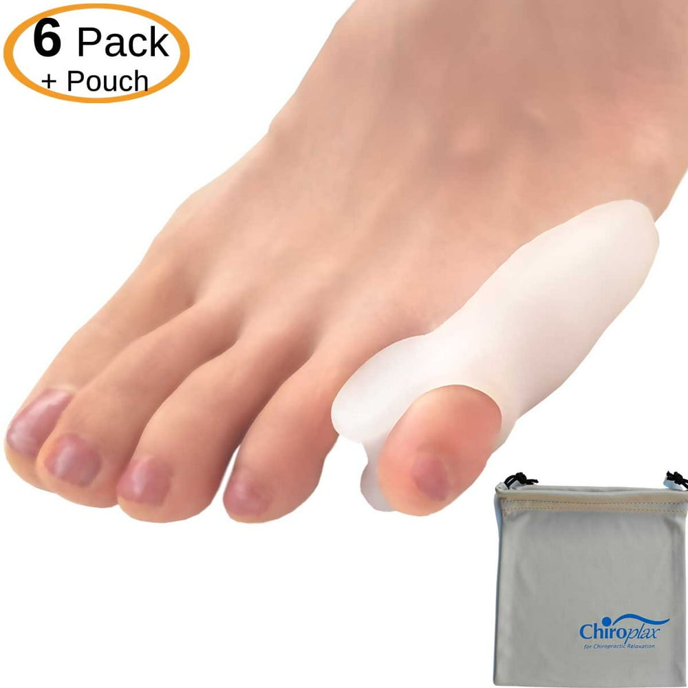 Chiroplax Tailor's Bunion Corrector Pad (6 Pads+ 1 Pouch)