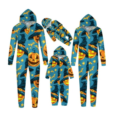 

NT-Einnly Halloween Baby Girl Clothes Spooky Ghost Pajama Family Pajamas Matching Sets Halloween Family Matching Pajamas Adult Kids Family Pajamas Matching Sets Baby 12 Months