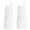 White, variant on DOVACKA 2-Pack  Cotton Bib Apron with 2 Pockets, White Kitchen Cooking Apron