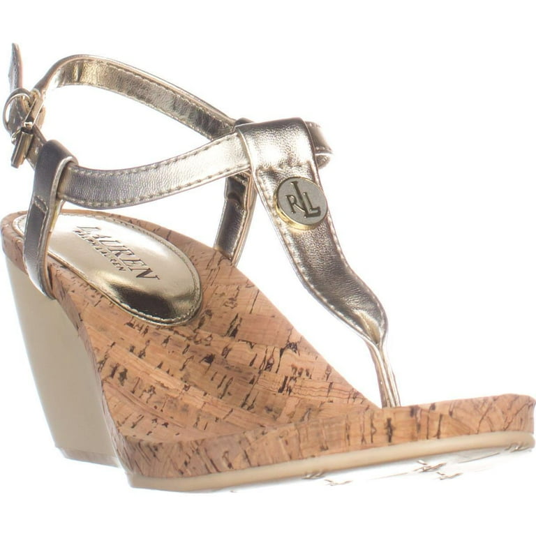 Ralph lauren reeta wedge sandals best sale