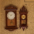 thumbnail image 1 of Accesorios para casas de muñecas en miniatura de 12 puntos, reloj retro, juguete para casa de muñecas para niños, reloj, escena de disparo, 1 of 3