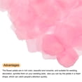 thumbnail image 4 of Silk Artificial Flower Rose Petals, Light Pink Faux Flowers 2x2 Inch 5000Pcs, 4 of 5