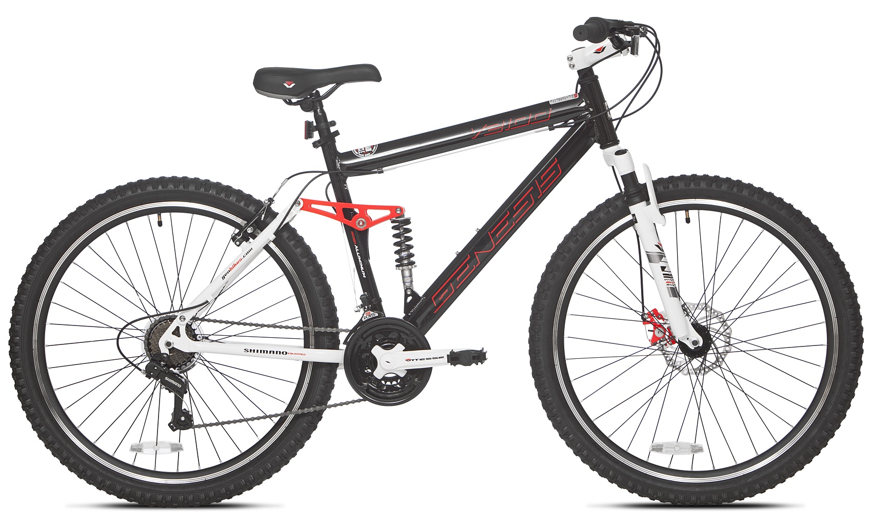 Genesis 27.5" V2100 Men's Mountain Bike, Black - image 2 of 8