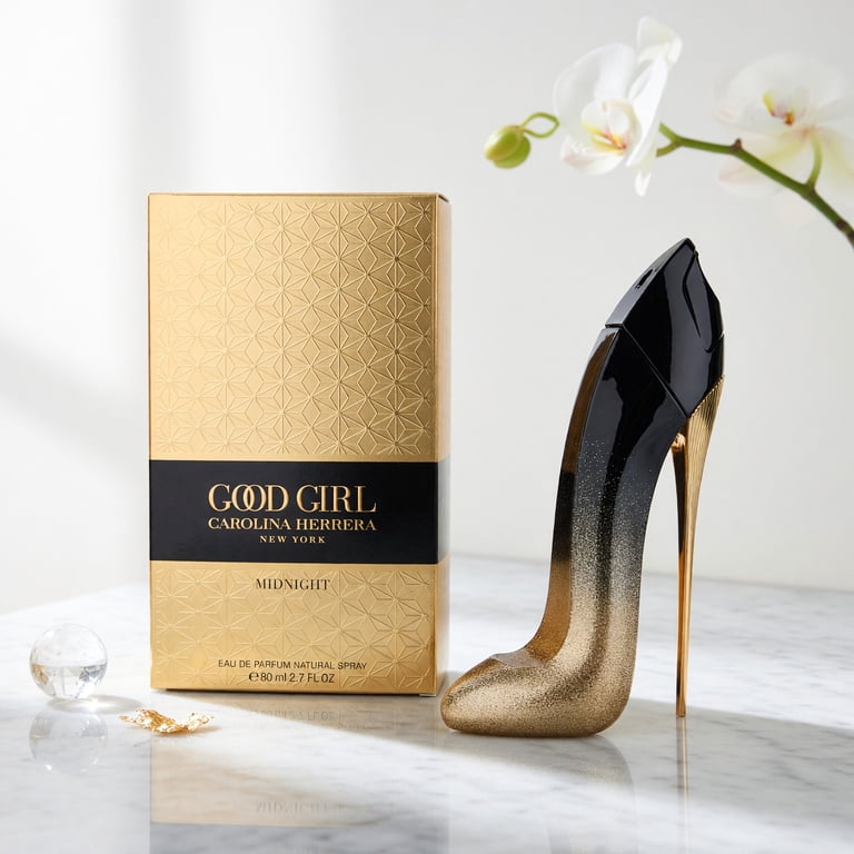 Carolina Herrera Good Girl Midnight EDP, Amber Floral, 2.7 oz