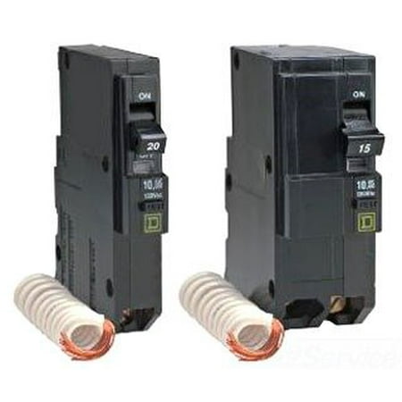 Varistor Circuit Protection - Square D QOB220EPD 2 Pole 20 Amp 120v Equipment Protection Circuit Breaker QOB EPD