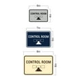 thumbnail image 4 of Classic Framed Control Room Sign (Black /Gold) - Small, 4 of 4