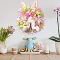 thumbnail image 4 of 4Pcs Easter Day Deco Mesh Ribbons Wreath Decoration Diy Crafts Making Soft Waterproof Easter Home Party Decorations, 4 of 5