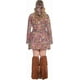 thumbnail image 4 of Plus Size Hippie Costume Women 60s 70s Disco Outfits Halloween Party Dress Set, 4 of 5