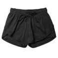 thumbnail image 1 of MKLEKYY Pantalones Cortos de Mezclilla para Mujer Pantalones Cortos Deportivos para Mujer Pantalones Cortos de Secado Rápido Vaciados Fitness Al Aire Libre, 1 of 3