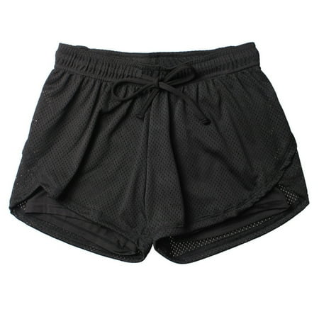 Women s Sports Shorts Emptied Women Shorts for Summer Casual Quick-Dry Short Pants Outdoor Women s Shorts Casual Pack Fitness Floral Shorts for Womens Boy Shorts Underwear Women Workout Shorts