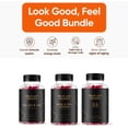 thumbnail image 2 of Black Girl Vitamins Look Good Feel Good Bundle – Hair Skin & Nails, Vitamin D3 2000IU & Once a Day Multivitamin - Women's Supplement Bundle – Energy, Immunity & Beauty Support, 2 of 5
