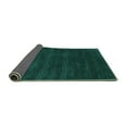 thumbnail image 2 of Ahgly Company Indoor Rectangle Abstract Turquoise Blue Contemporary Area Rugs, 4' x 6', 2 of 4
