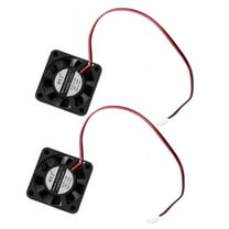 2X DC 12V 0.1A 2 Pin PC Case CPU Cooler Cooling Fan 40mm x 40mm x 10mm