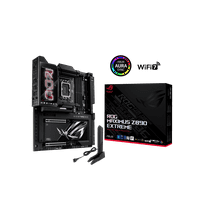 ASUS ROG MAXIMUS Z890 EXTREME Intel® Z890 LGA 1851 E-ATX motherboard, Advanced AI PC-ready, 24 2 1 2 stages, DDR5, WiFi7, 2.5G/10G LAN, PCIe® 5.0 M.2, Thunderbolt™ 5, USB Type-C®, AI OC, 5” LCD
