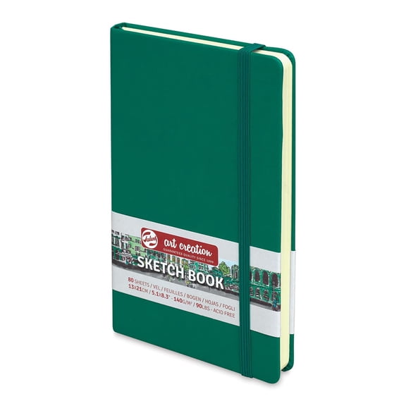 Talens Art Creations Sketchbook - Forest Green, 8.3" x 5.1"