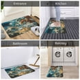 thumbnail image 5 of Pofeuu Red Blue Dragon Battle Epic Print Flannel Doormats Rug16"x24"Rug Washable Doormats Indoor Outdoor Rugs for Layered Front Door Mats, Porch, Kitchen, Entryway, 5 of 7