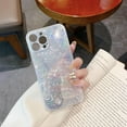 thumbnail image 6 of Compatible with iPhone 13 Pro Max Case Glitter Bling Cute Case for Women Girly Slim Silicone Protective Flexible Phone Case for iPhone 13 Pro Max with Glass Screen Protector, 6 of 13