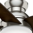 thumbnail image 3 of 59351-Casablanca Fans-Isotope - 5 Blade 44 Inch Ceiling Fan with Wall Control in Modern Nautical Style and includes 5 Motor Speed settings-Brushed, 3 of 12