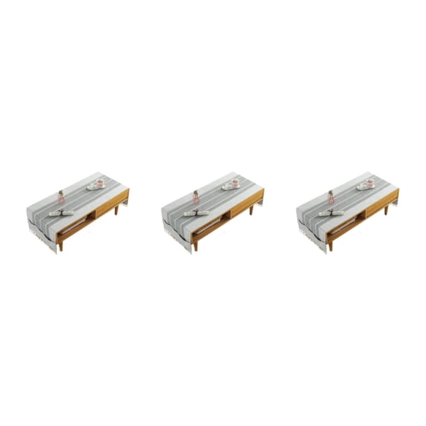 Inteprter Mantel de lino y algodón, manteles individuales con flecos de escritorio, mantel impermeable para sala de estar, balcón, isla de Type1 NO1
