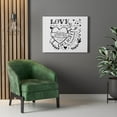 thumbnail image 3 of Scripture Walls  Love One Another Romans 12:10 Bible Verse Canvas Christian Wall Art Ready to Hang Unframed, 3 of 16