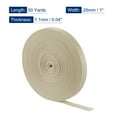 thumbnail image 2 of Lightweight Polypropylene Webbing Strap 1" 50 Yards Light Khaki Strapping Band for Outdoor, 2 of 5