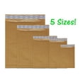 thumbnail image 3 of Brown Kraft Bubble Mailers! Natural Eco Padded Mailing Shipping Envelopes, 3 of 11