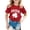 1-Red1993, variant on WOYY Girls St. Patrick's Day Short Sleeve T-Shirt Unisex Kids Crew Neck T Shirt, Sizes 1-13
