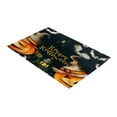 thumbnail image 1 of Halloween Kitchen Decoration Placemat Sunflower Linen Placemat Pumpkin Placemat, 1 of 2