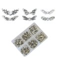 thumbnail image 4 of 60pcs Del ángel Del Espaciador Del Tíbet Plata DIY Colgante De La Joyería, 4 of 9