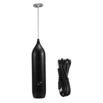 Handheld Electric Milk Frother USB Rechargeable Mini Foam Maker Drink Mixer Whisk G12652