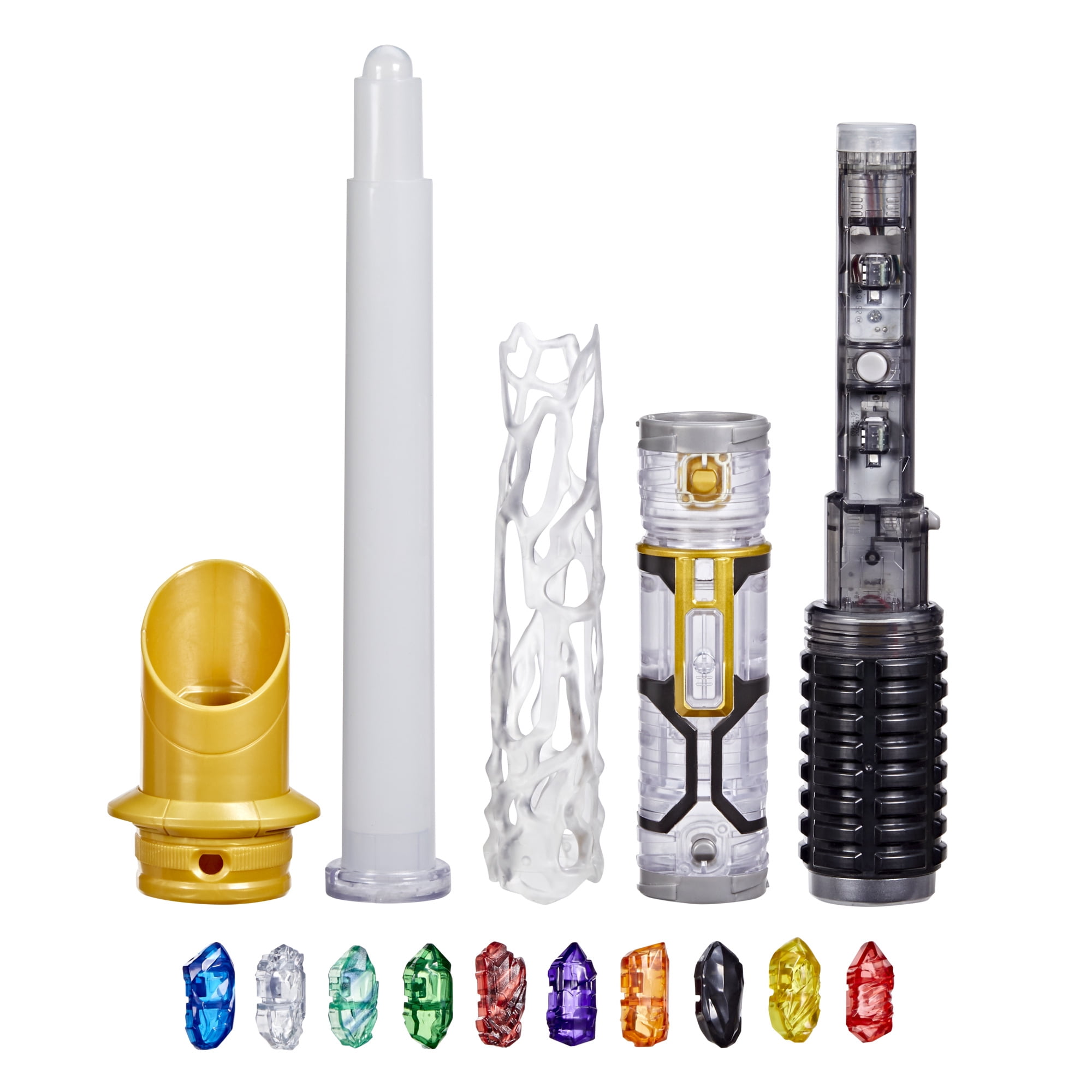 Star Wars Power Crystal Lightsaber, Costume Accessory, Lights up to 7 Colors, Kids Ages 4 and up