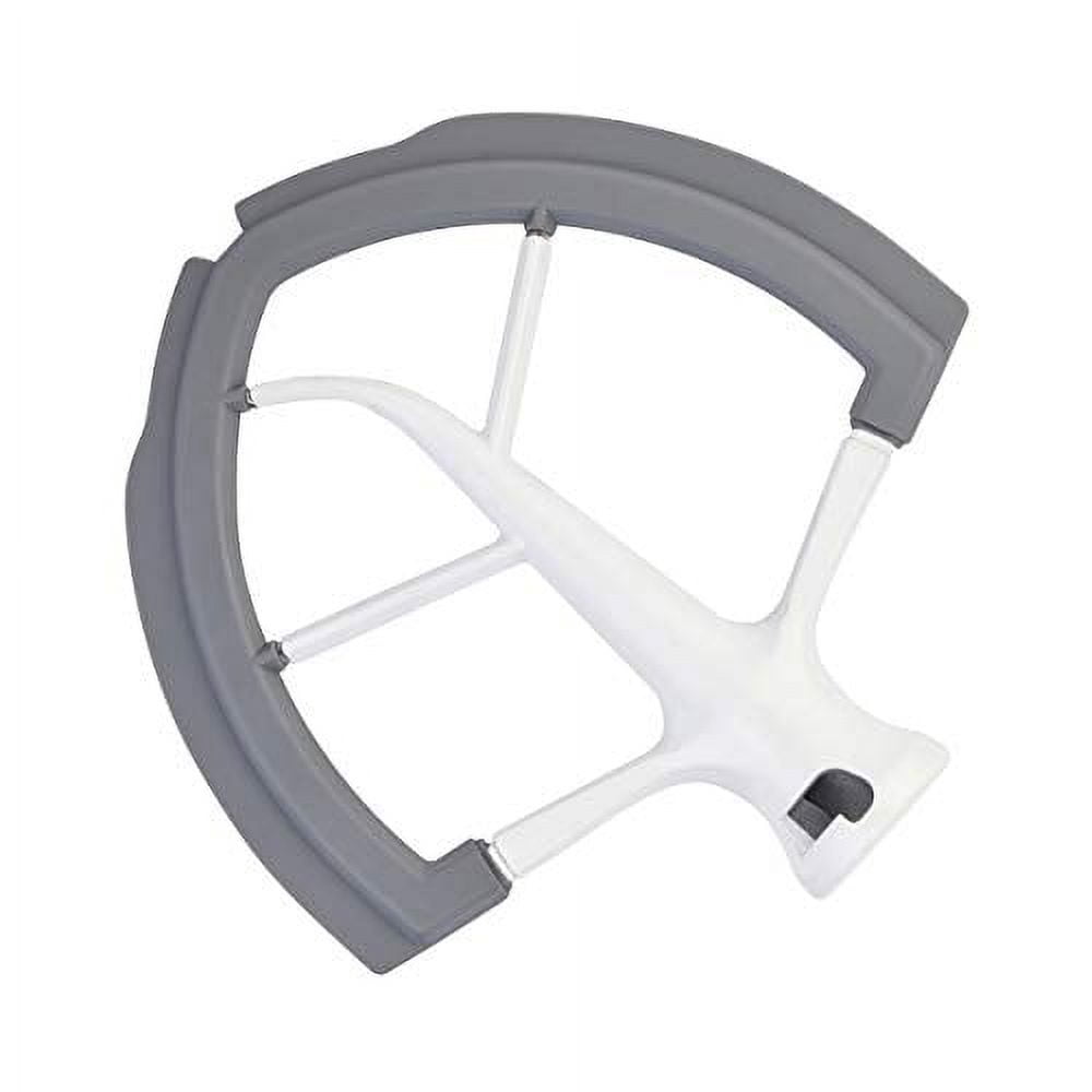 Silicone Edge Beater Paddle Bowl\-Lift Stand Mixer Home Kitchen Mixing Attachment Replacement for 6\-Quart, Size: 18