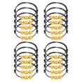 thumbnail image 1 of Unique Bargains Bracelets de Baseball, 20 Pcs Cadeaux de Baseball Bracelets Réglables Jaune Rouge, 1 of 6