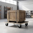 thumbnail image 3 of Heavy Duty 15" Wooden Dolly 4 Wheels 1320 Lbs 2 Pack for Piano Fridge, 3 of 9