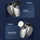 thumbnail image 4 of Maquinilla Afeitar Con Cepillo Facial Afeitadora Eléctrica Recargable para Hombres (juego 5 en 1), 4 of 9