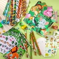 thumbnail image 4 of Set de papelería escolar BenLouis Jungle Safari 120 piezas para niños, 4 of 7