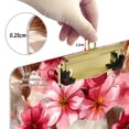 thumbnail image 6 of FORMRS Acrylic Clipboard with Low Profile Clip Standard A4 Letter Size, 12.5" x 9", Shihtzu Dog Pink Flower Pattern, 6 of 8