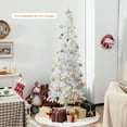 thumbnail image 3 of Gymax 7FT Pre-Lit Slim Pencil Christmas Tree Full Artificial Tree w/ LED Lights, 3 of 10